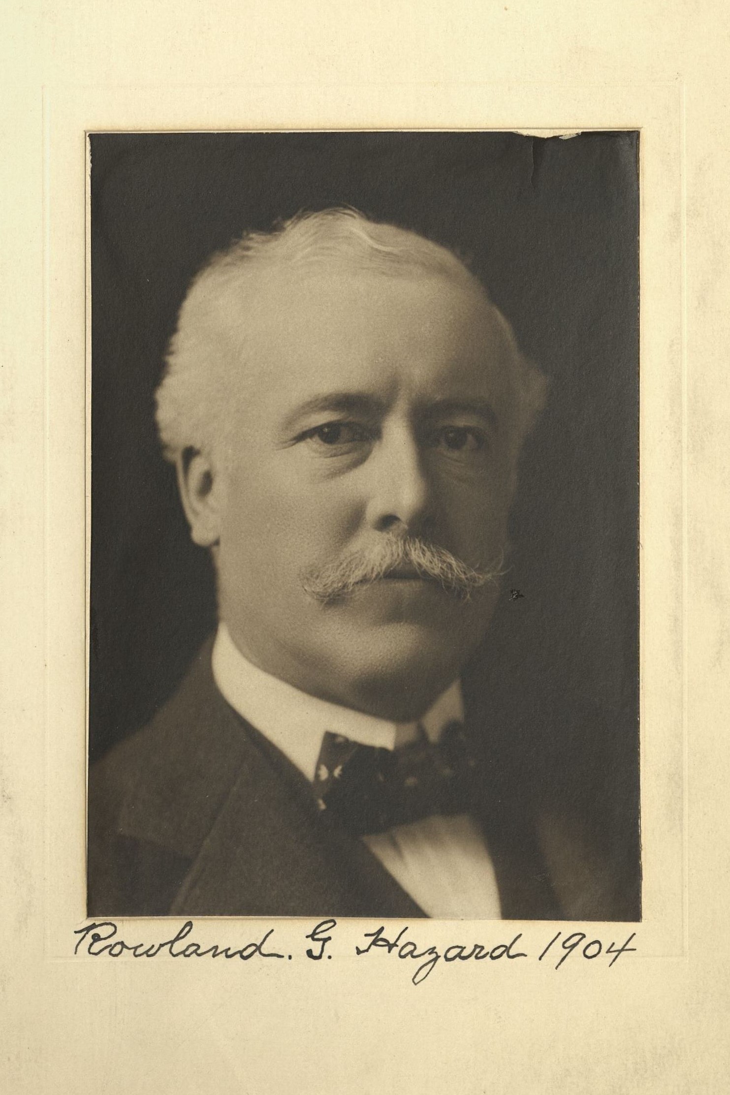 Member portrait of Rowland G. Hazard